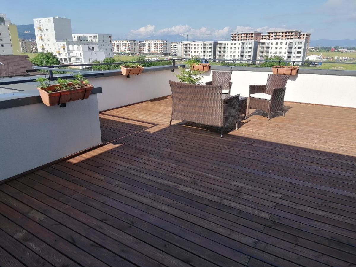 Ama Apartament Cu Terasa 50 Mp & Parcare 브라쇼브 외부 사진