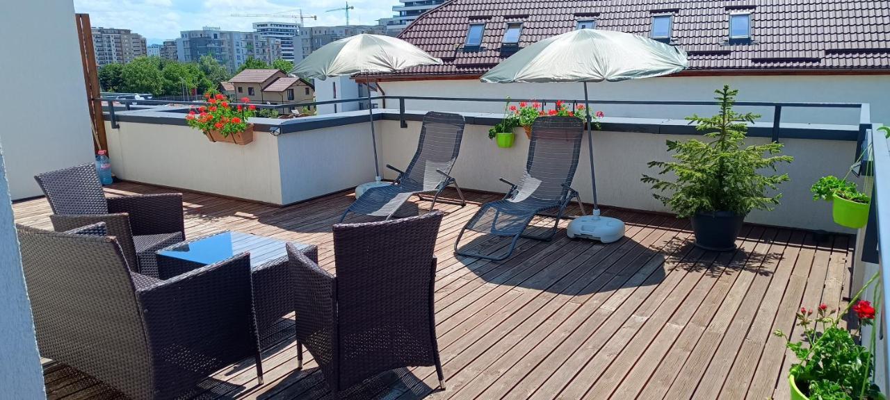 Ama Apartament Cu Terasa 50 Mp & Parcare 브라쇼브 외부 사진