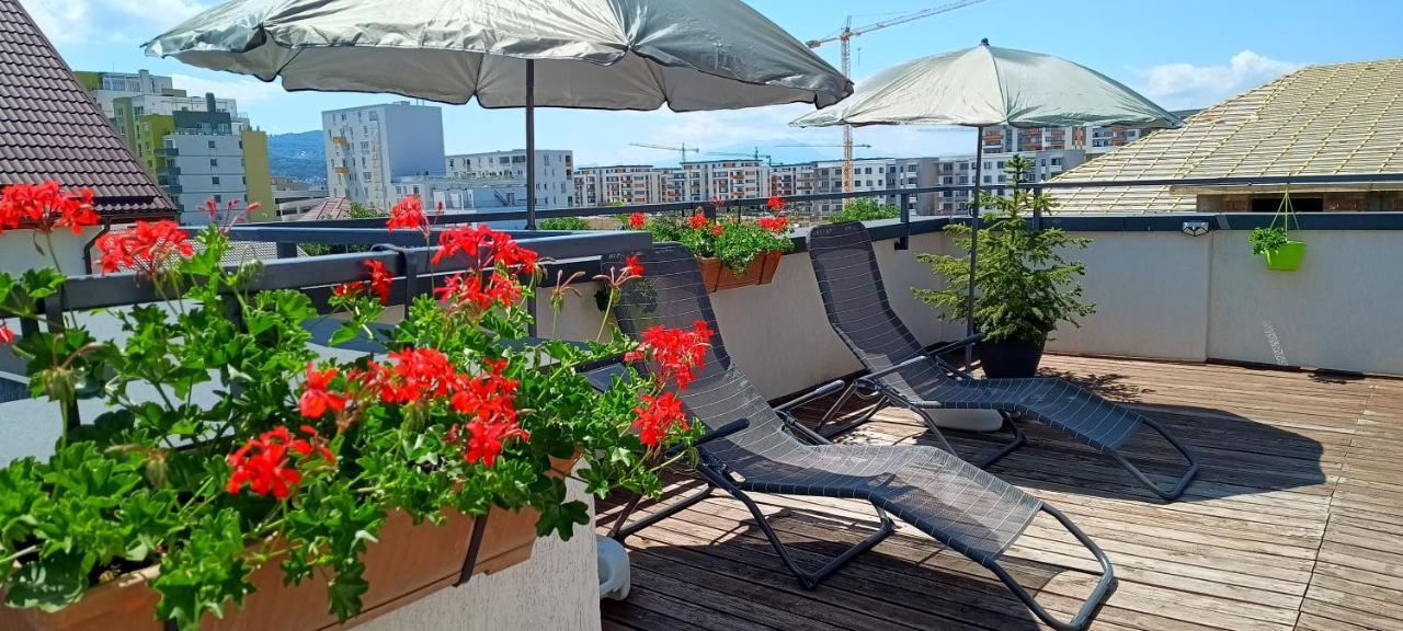 Ama Apartament Cu Terasa 50 Mp & Parcare 브라쇼브 외부 사진